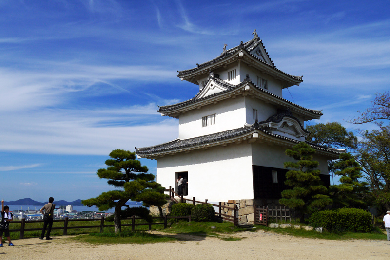 丸亀城が香川の軽い観光として良かった